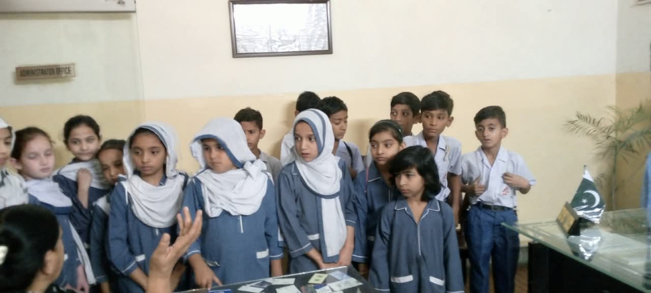 Students gathered for a school activity